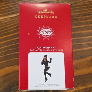 Hallmark Keepsake Catwoman Ornament in Red and Black
